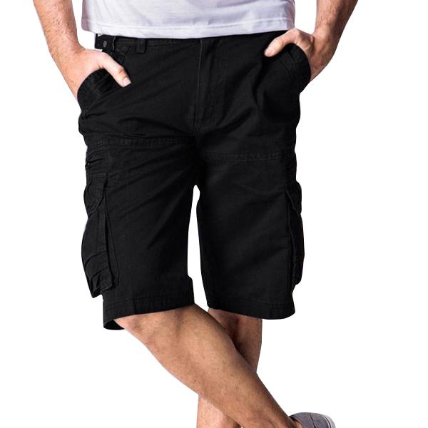 Sierra   Black Utility Shorts