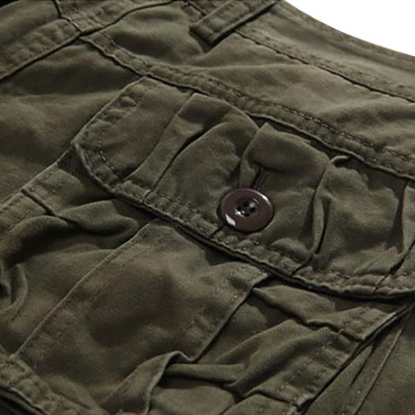 Sierra   Army Green Utility Shorts